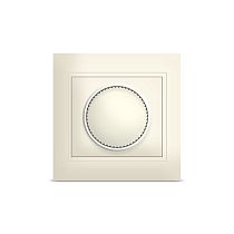 Светорегулятор Севиль, скрытой установки, 3А, 220В, 500Вт, слоновая кость UNIVERSAL