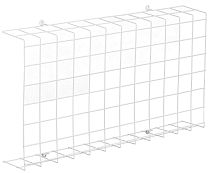 LIGHTING Решетка защитная для светильника LED ДВО 690х370х95мм белая  IEK