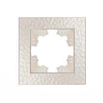 "Афина" Рамка фактурная 1-но местная жемчуг