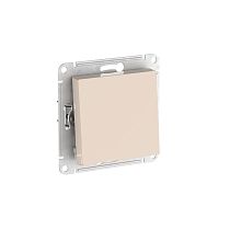 AtlasDesign Бежевый Выключатель 1-кл., сх.1, 10АХ, мех., быстрозажим. клемм