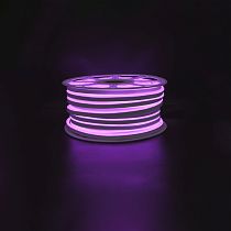 Лента "Гибкий Неон" GLS-2835-120-9.6-220-NL-IP67-P ФИОЛЕТОВЫЙ катушка 50м
