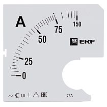 Шкала сменная для A961 75/5А-1,5 EKF PROxima Шкала сменная для A961 75/5А-1,5 EKF PROxima