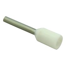 Наконечник штыревой втулочный изолированный НШВИ 0.5-8 (E0508) (100шт/упак)  ЭНЕРГИЯ Наконечник штыревой втулочный изолированный НШВИ 0.5-8 (E0508) (100шт/упак)  ЭНЕРГИЯ