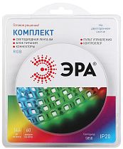 Комплект светодиодной ленты ЭРА 5050kit-14,4-60-12-IP20-RGB-5m