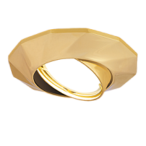 Светильник Gauss Metal Exclusive CA077 Круг. Золото, Gu5.3 1/100