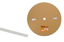 Трубка термоусаживаемая  ТУТнг 6/3 белая (100 м/ролл)  TDM