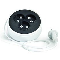 Удлинитель рулетка У6-004 ШВВП 2*0,75 3 гнезда без заземления 5м UNIVERSAL