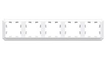 AtlasDesign Antique Рамка 5-постовая, универсальная, Лотос Systeme Electric (Schneider Electric)