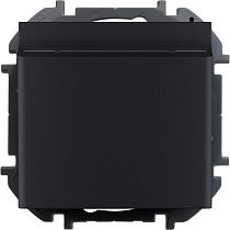 INSPIRIA Выключатель карточный 6А без задержки выключения безвинтовое крепление антрацит