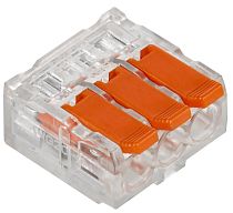 Строительно-монтажная клемма СМК 221-613 (4шт/упак)  IEK