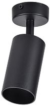 Светильник LIGHTING 4002 накладной настено-потолочный под лампу GU10 черный  IEK