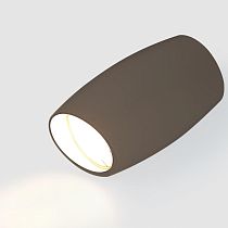 Спот GWL-GU10-M-IP20 Графит Скошеный верх Бочонок