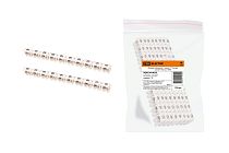 Маркер наборный - символ "9" белый 2,5 мм2 (150 шт.)  TDM