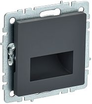 Подсветка BRITE светодиодная встраиваемая ПЛ20-БрГ графит  IEK