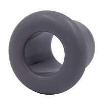 Втулка (проход через стену), пластик, цвет титан (20 шт/уп) Bironi