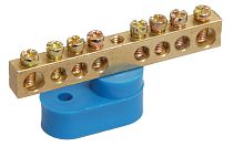 Шина нулевая ШНИ-6х9-8-У1-С на одном угловом изоляторе  IEK