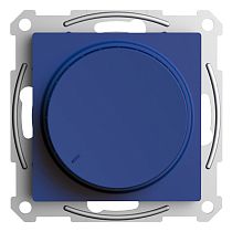 AtlasDesign Аквамарин Светорегулятор (диммер) повор-нажим, LED, RC, 400Вт Systeme Electric (Schneider Electric)