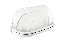 Светильник ЖКХ НПБ1402 белый/овал с реш. 60Вт IP54  TDM