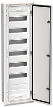 Корпус металлический TITAN 5 ЩРв-84 (1х84) 1130х365х130мм IP31 белый (одна дверь)  IEK