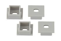 Набор заглушек для профиля ЭРА CAB261, 4 сквозные