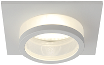 Светильник встраиваемый алюминиевый ЭРА KL88 WH MR16/GU5.3 белый