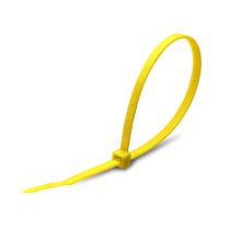 Хомут кабельный КСС 4х200 нейлоновый желтый (уп.100шт) Fortisflex