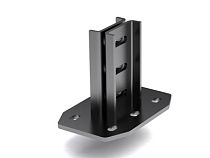 Крепление к потолку для  I-образного профиля BPM-50, горячеоцинкованное DKC