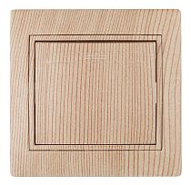 Выключатель ЭРА Intro Plano 1-101-11 10А 250В сосна одноклавишный