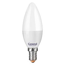 Светодиодная лампа Стандарт СВЕЧА МАТОВАЯ E14 GLDEN-CF-15-230-E14-6500 General Lighting Systems Светодиодная лампа Стандарт СВЕЧА МАТОВАЯ E14 GLDEN-CF-15-230-E14-6500 General Lighting Systems