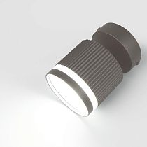 Спот на основании GWL-GX53-M-IP20 Одинарный Графит  С боковым рассеивателем Полосы