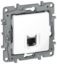 IEKETIKA Розетка компьютерная RJ45 категория 6 UTP 6722531 белый IEK