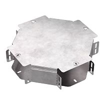 Х-образный ответвитель с крышкой Стандарт 150х80 Промрукав