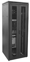 ITK LINEA N 33U 800х800мм распашная перфорированная дверь задняя перфорированная черная IEK