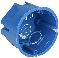 Коробка установочная С3 d68x45 для твердых стен GENERICA IEK