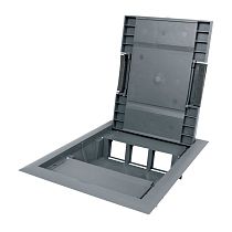 Лючок напольный C-Line 12 (с приборной рамкой) EKF Лючок напольный C-Line 12 (с приборной рамкой) EKF