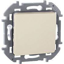 INSPIRIA Выключатель 1-клавишный 10А безвинтовое крепление слоновая кость