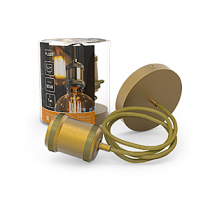 Светильник подвесной Gauss Decor PL022 бронзовый E27, 1 м, 1/40