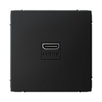 ARTGALLERY РОЗЕТКА HDMI, механизм, КАРБОН