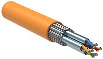 ITK Витая пара S/FTP кат.6A 4х2х23AWG solid LSZH нг(А)-HF оранжевый (305м) IEK ITK Витая пара S/FTP кат.6A 4х2х23AWG solid LSZH нг(А)-HF оранжевый (305м) IEK