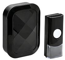 Звонок беспроводной ДЗБ3-36М (36 мелодий) черный  IEK