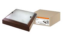 Светильник НПБ 02-2х40-121 УХЛ4 "Киото-1" венге 2х40 Вт IP20 (270х270х75) TDM Светильник НПБ 02-2х40-121 УХЛ4 "Киото-1" венге 2х40 Вт IP20 (270х270х75) TDM