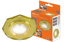 Светильник встраиваемый СВ 03-04 MR16 50Вт G5.3 жёлтый/золото  TDM