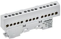 TEKFOR Шина L "фаза" изолированная на универсальном держателе 6х9-14-Ср IEK