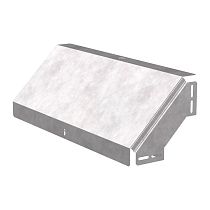 Угол вертикальный внешний 90 градусов с крышкой Стандарт 600х100 Промрукав Угол вертикальный внешний 90 градусов с крышкой Стандарт 600х100 Промрукав