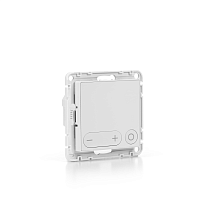 ATLASDESIGN SMART ТЕРМОСТАТ программируемый для электрического теплого пола, Zigbee, 16 А, мех., БЕЛЫЙ