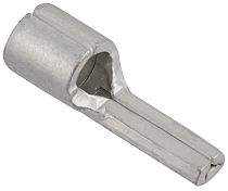 Наконечник штифтовой плоский НШП 10–12 без изоляции IEK