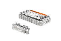 Шина "N" нулевая 6х9мм 4/1 (4 группы/крепеж по центру) никелированная инд. стикер  TDM