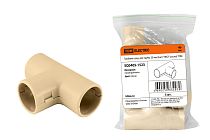 Тройник соед. для трубы 25 мм (5шт) "ЭКО" (сосна)  TDM