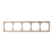 ArtGallery Песочный Рамка 5-постовая, универсальная Systeme Electric (Schneider Electric)