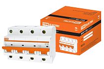 Выключатель автоматический ВА47-100 4Р 32А 10кА  х-ка С  TDM